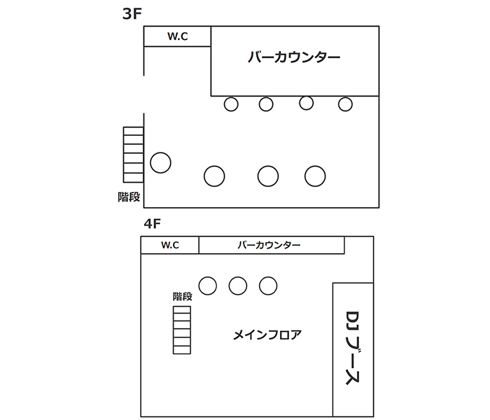 ジニアス東京 - レイアウト